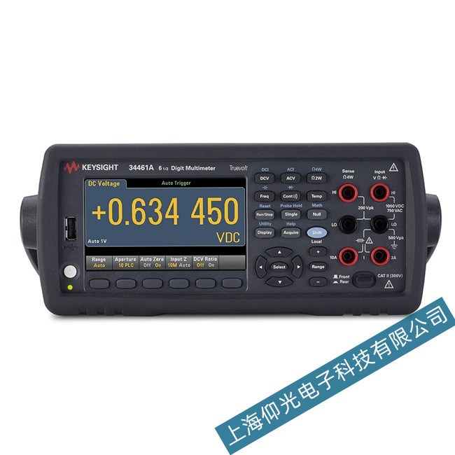 �ǵ�Keysight 34461A�����f�ñ�ʹ�Õr���F���ϵ�̎����ʽ
